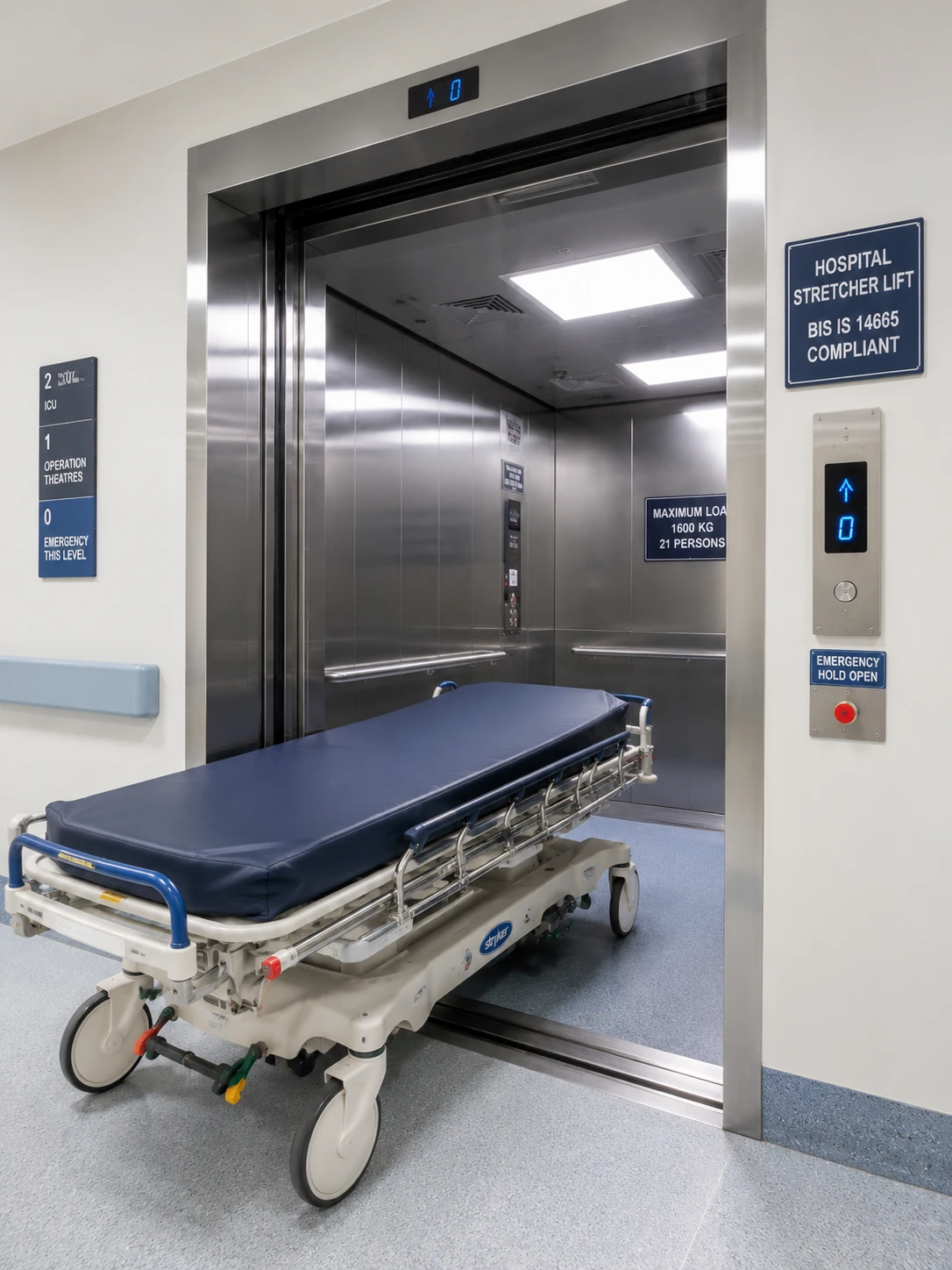 Hospital Stretcher Lift view 3
