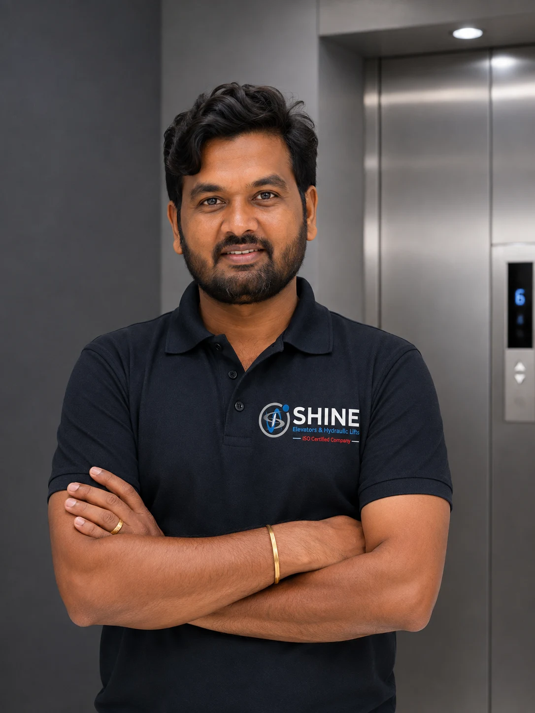P. Ananda Reddy - Managing Director & Founder of Shine Elevators in Rajahmundry